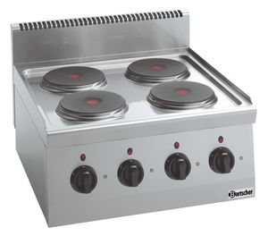 Electric stove 600, W600, 4PL, TU