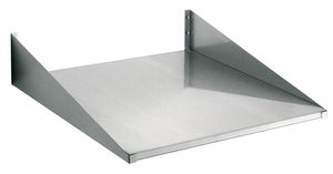 Wall-mounting shelf 600x600mm, SS