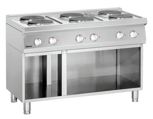 Cocina eléctrica 700, A1200, 6F, SA