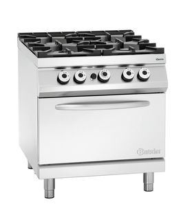 Cocina a gas 900, A900, 4F, HG