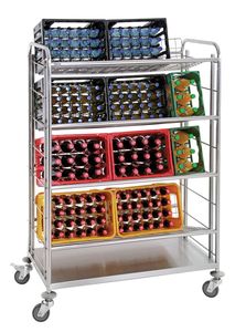 Beverage crate trolley TGK400