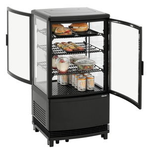 Vitrina refrigeradora 64L2T negro