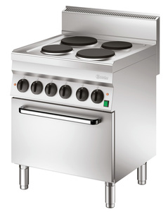Electric stove 650, W700, 4PL, elO