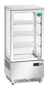 Vitrine réfrig. Mini 78L, inox A2CH