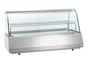 Vitrina refrigerada 3/1GN, curvada