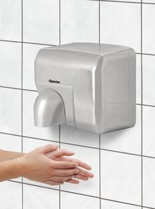 Hand dryer, 2,3kW, SS