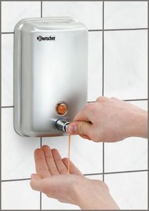 Dispensador jabón p. pared AI 1L