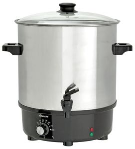 Mulled wine pot, bl.w. canner 25L, SS